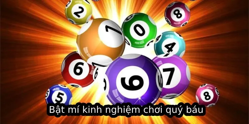 Bật mí kinh nghiệm chơi xổ số siêu tốc